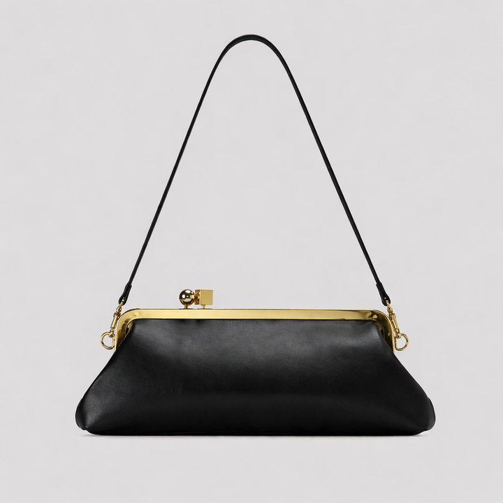 Luxury Gold Frame Clutch Shoulder Bag-TIAMMO