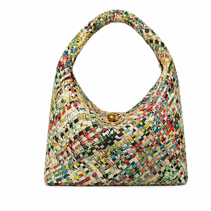Brown Woven Hobo Shoulder Bag Set – LAVÉLLE