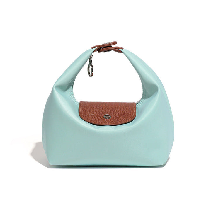 Blush Mini Crescent Handbag – LUNÉA
