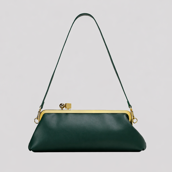 Luxury Gold Frame Clutch Shoulder Bag-TIAMMO