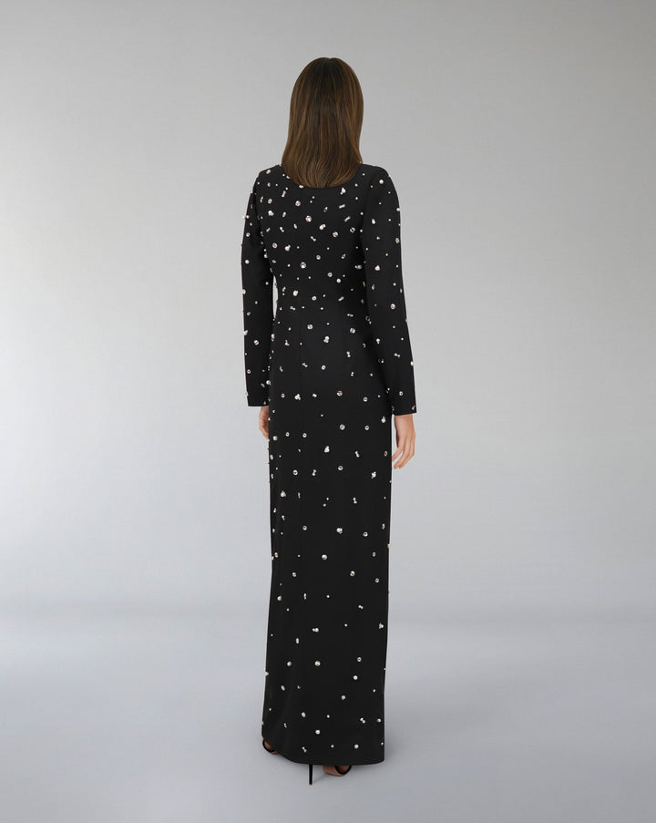Fully beaded blazer dress- ODD- Rawaa
