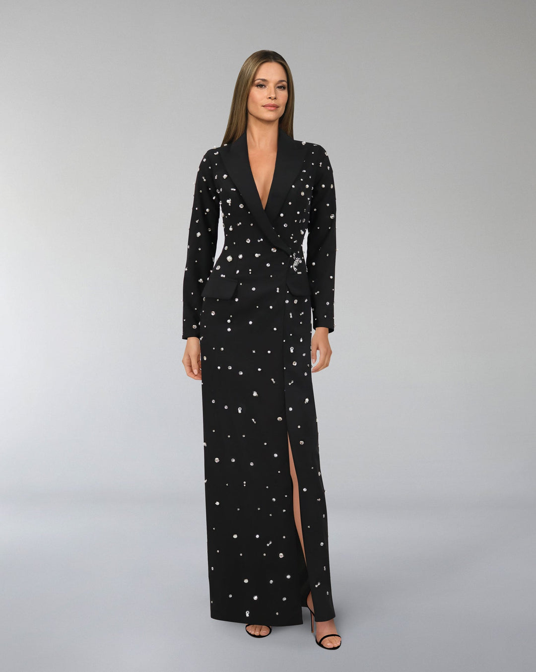 Fully beaded blazer dress- ODD- Rawaa
