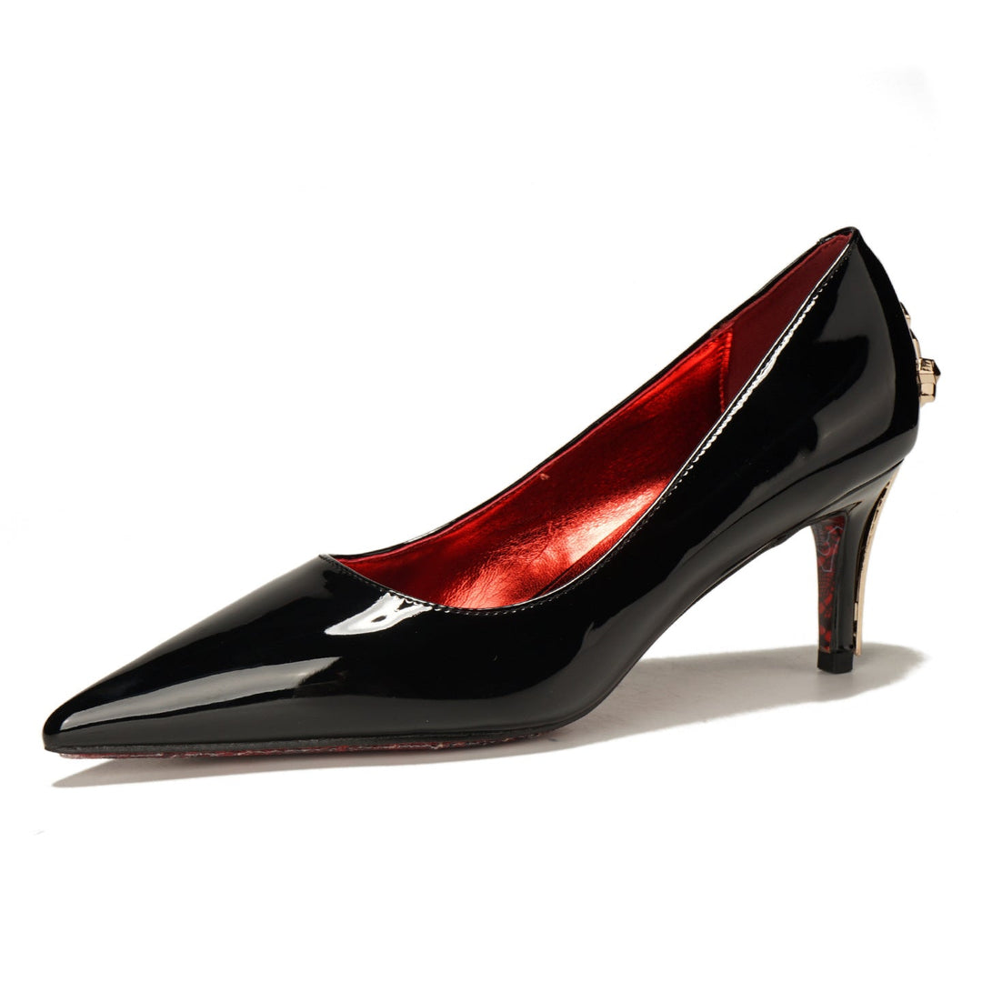 Suede Pointed Toe Stiletto Heels – FLAME