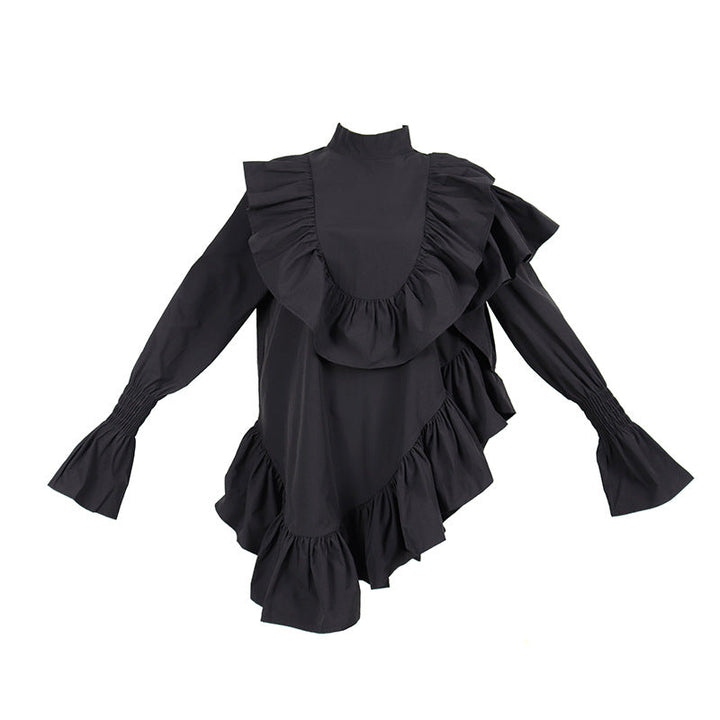 Elegant Ruffled Blouse – Blocka