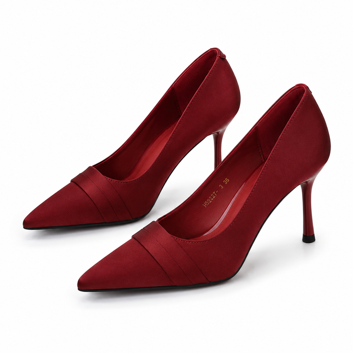 Elegant Pointed Toe Stiletto Heels – NOIRÉ