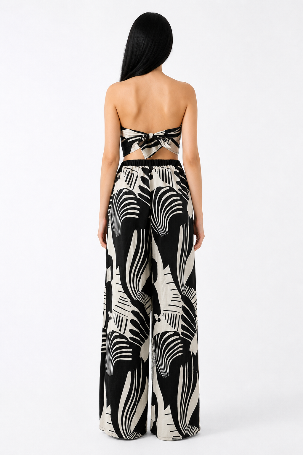 Abstract Print Two-Piece Set – WAVE