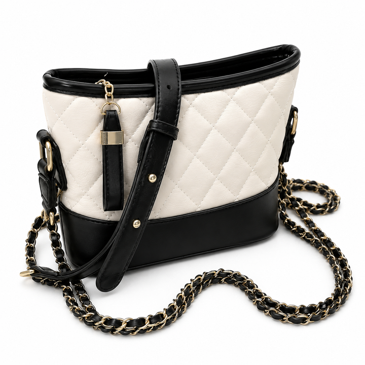 Quilted Chain Strap Shoulder Bag – MONO