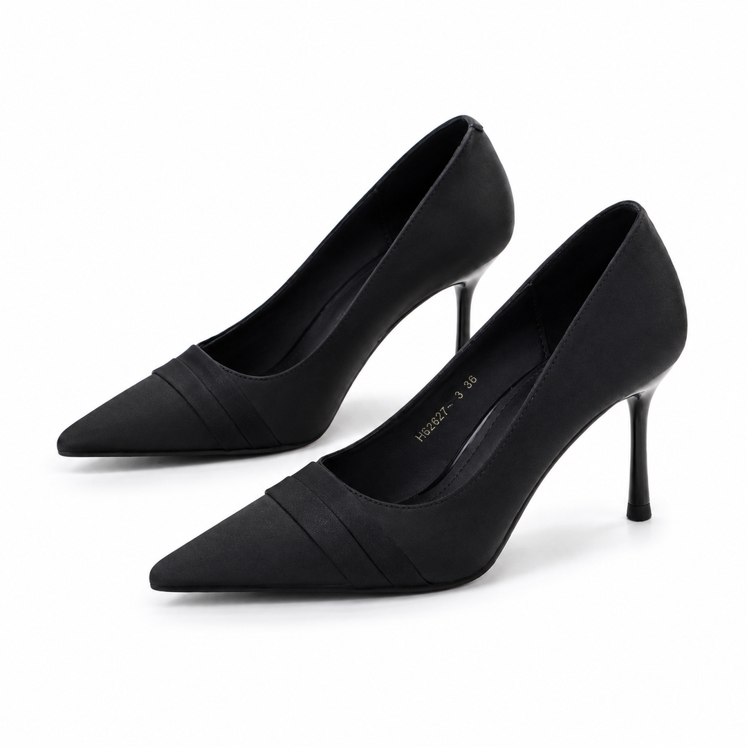 Elegant Pointed Toe Stiletto Heels – NOIRÉ