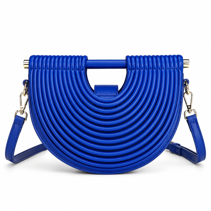 Gold Sculpted Arc Evening Bag – ORLÉVIA