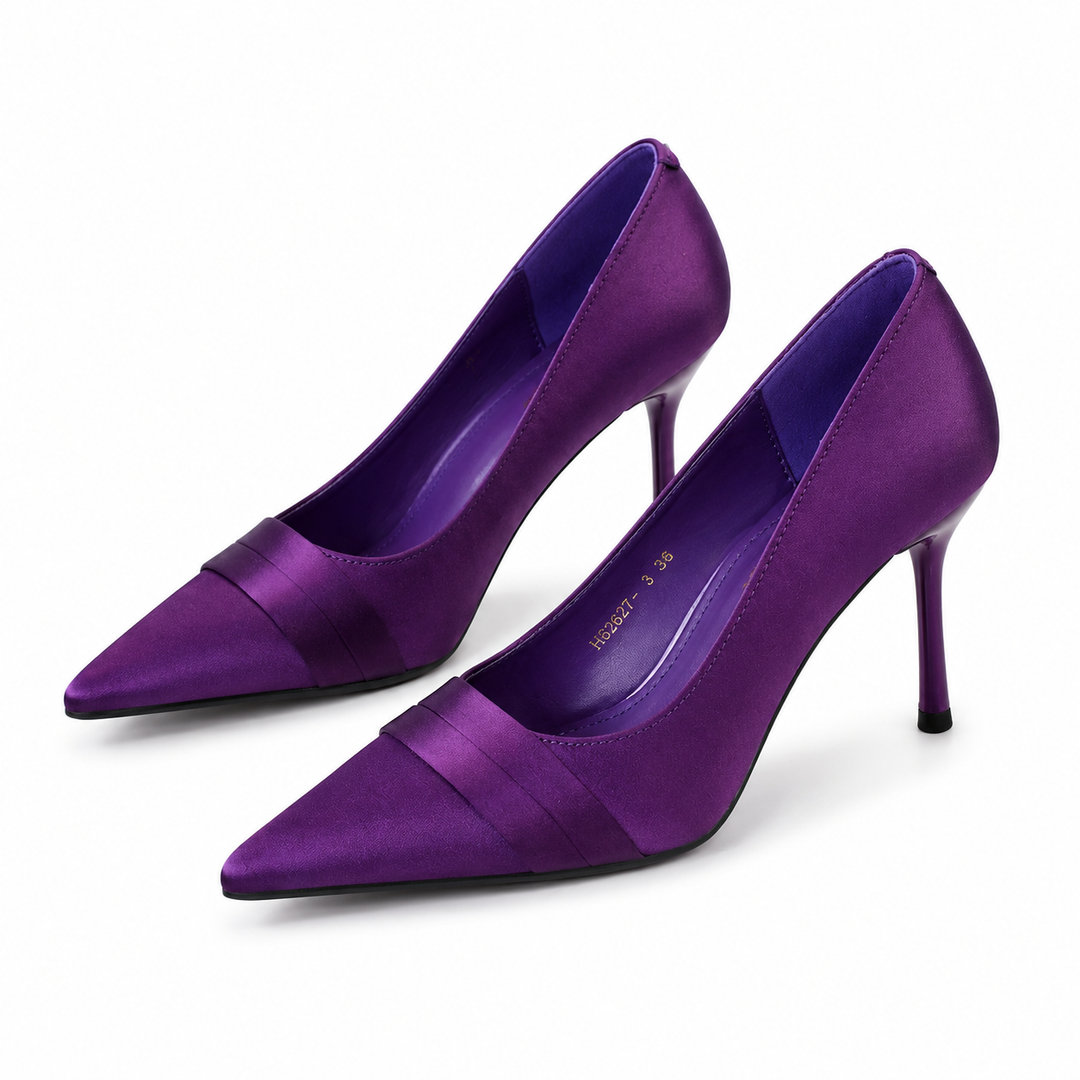 Elegant Pointed Toe Stiletto Heels – NOIRÉ