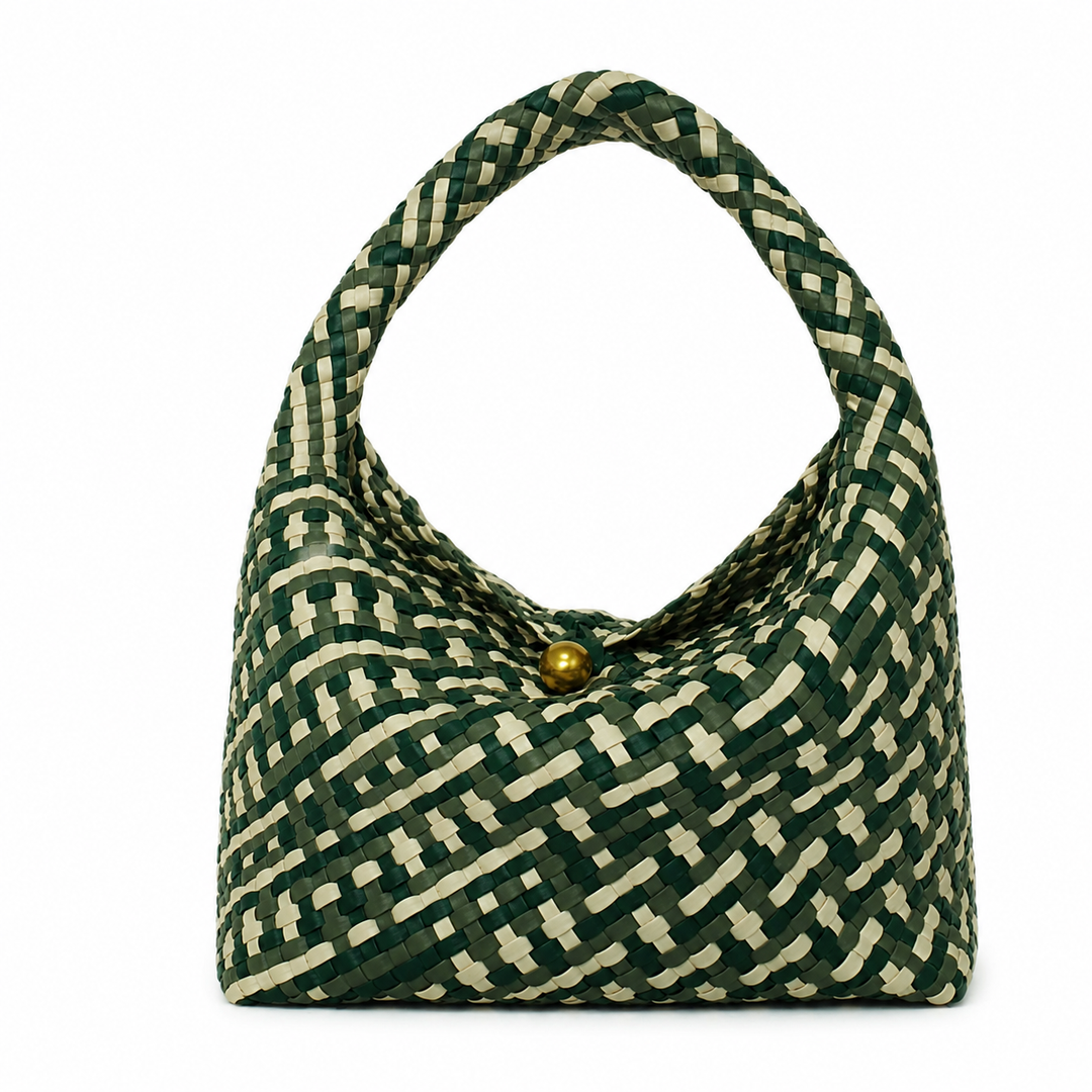 Brown Woven Hobo Shoulder Bag Set – LAVÉLLE