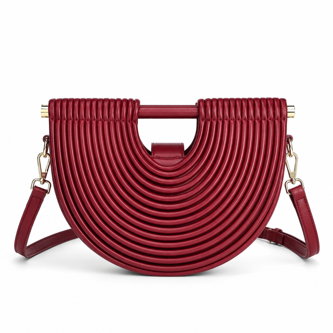 Gold Sculpted Arc Evening Bag – ORLÉVIA