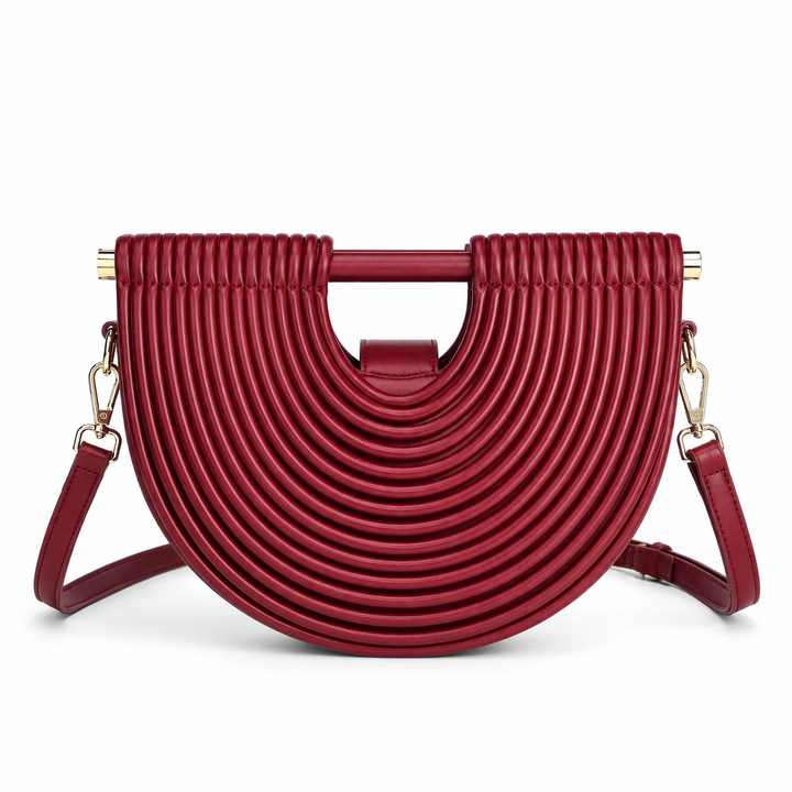 Gold Sculpted Arc Evening Bag – ORLÉVIA