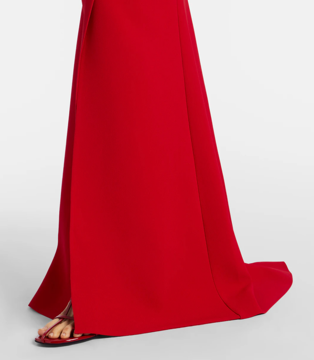 halter wrap gown with bow waist detail – VALENTINA