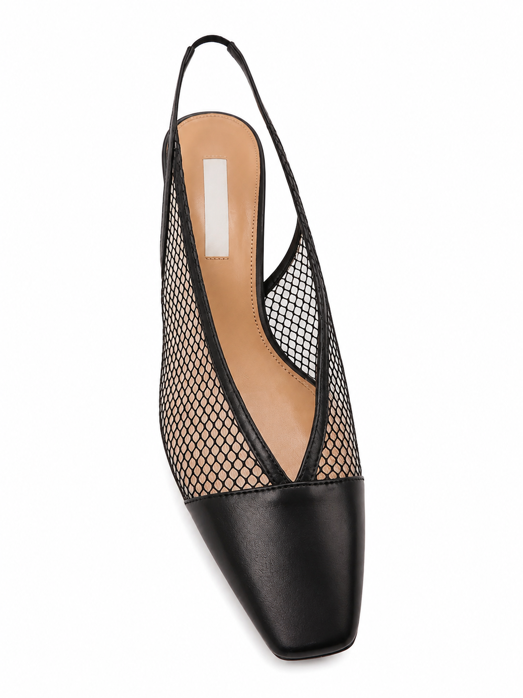 Mesh Slingback Block Heels – NET