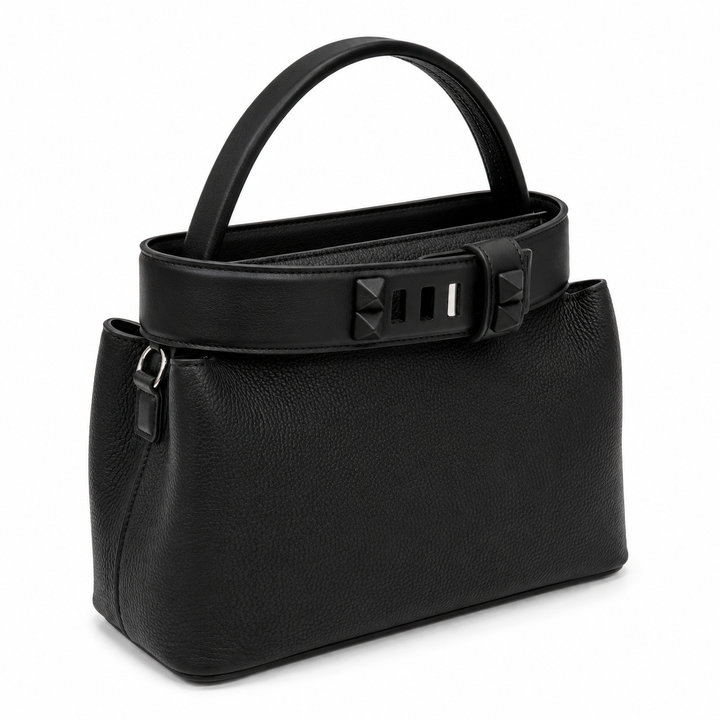 Taupe Leather Belt Accent Tote Bag – ÉTOFFE