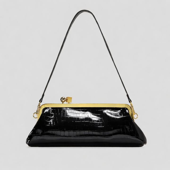 Luxury Gold Frame Clutch Shoulder Bag-TIAMMO