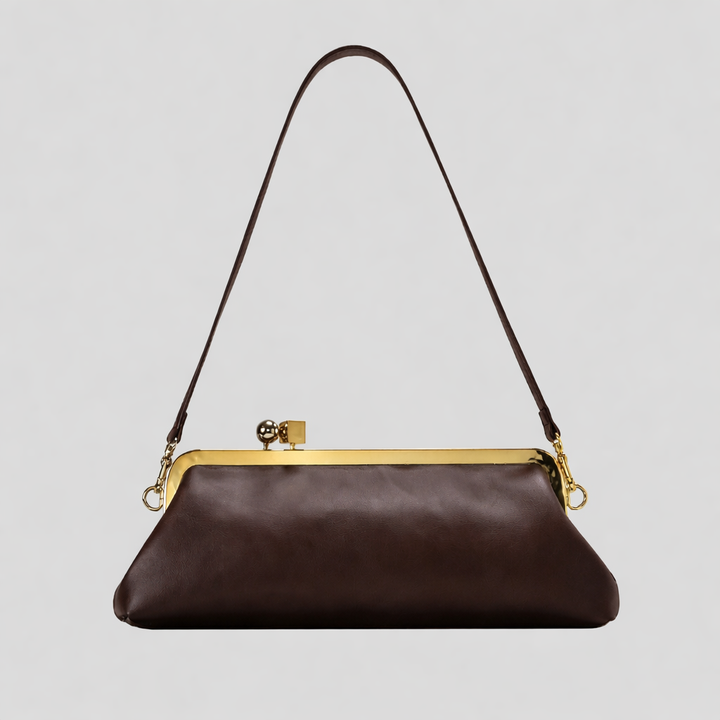 Luxury Gold Frame Clutch Shoulder Bag-TIAMMO