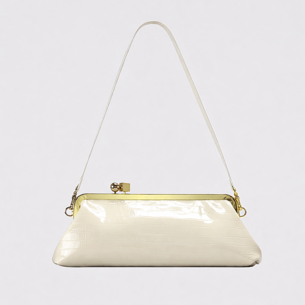 Luxury Gold Frame Clutch Shoulder Bag-TIAMMO