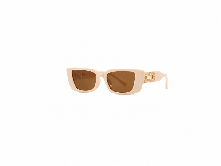 Golden Accent Square Sunglasses – BLUSH