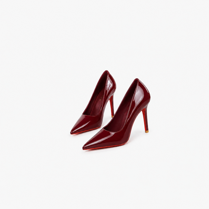 Classic Patent Pointed Toe Stiletto Heels – LUXE