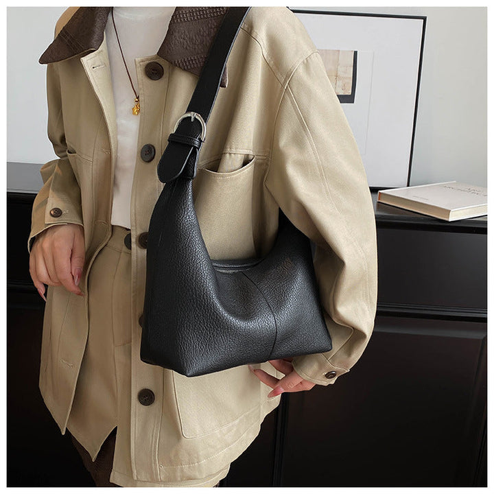 Mini Leather Hobo Shoulder Bag – SIENNA