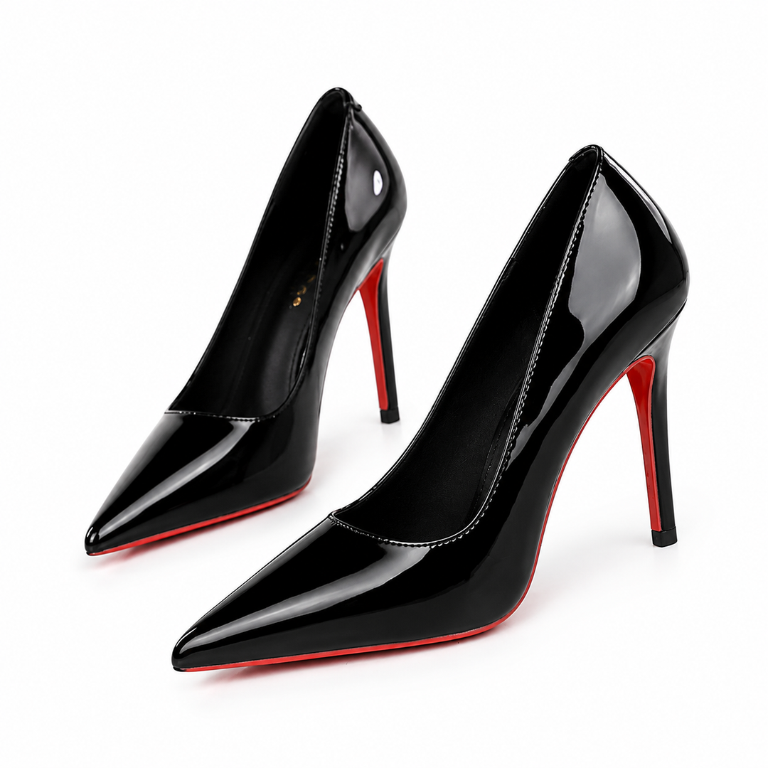 Classic Patent Pointed Toe Stiletto Heels – LUXE