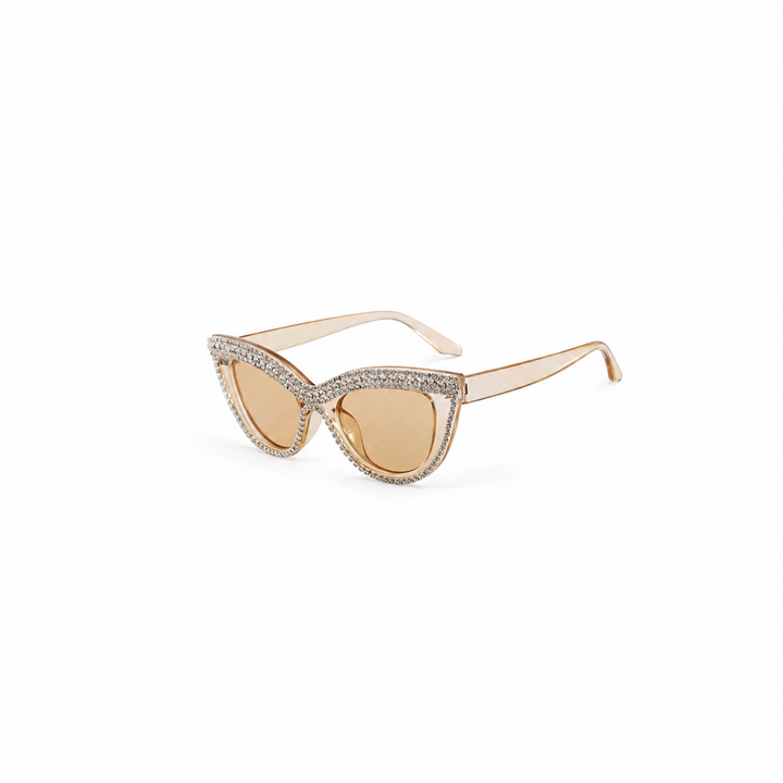 Diamond Luxe Cat-Eye Sunglasses – CRYSTALLINE