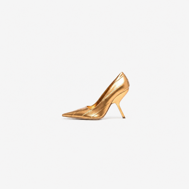 Pointed Toe Sculpted Stiletto Pumps – SCARLET