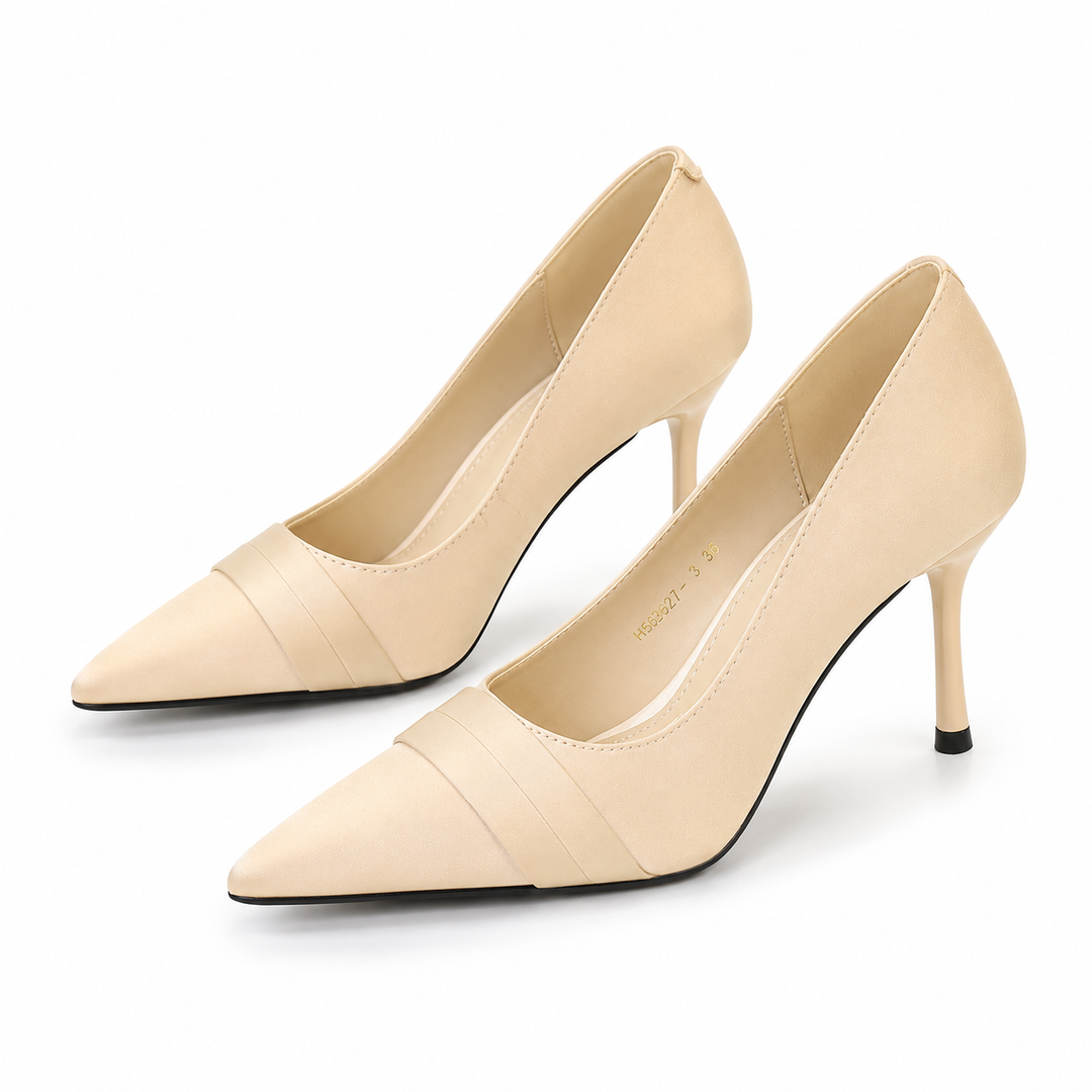 Elegant Pointed Toe Stiletto Heels – NOIRÉ