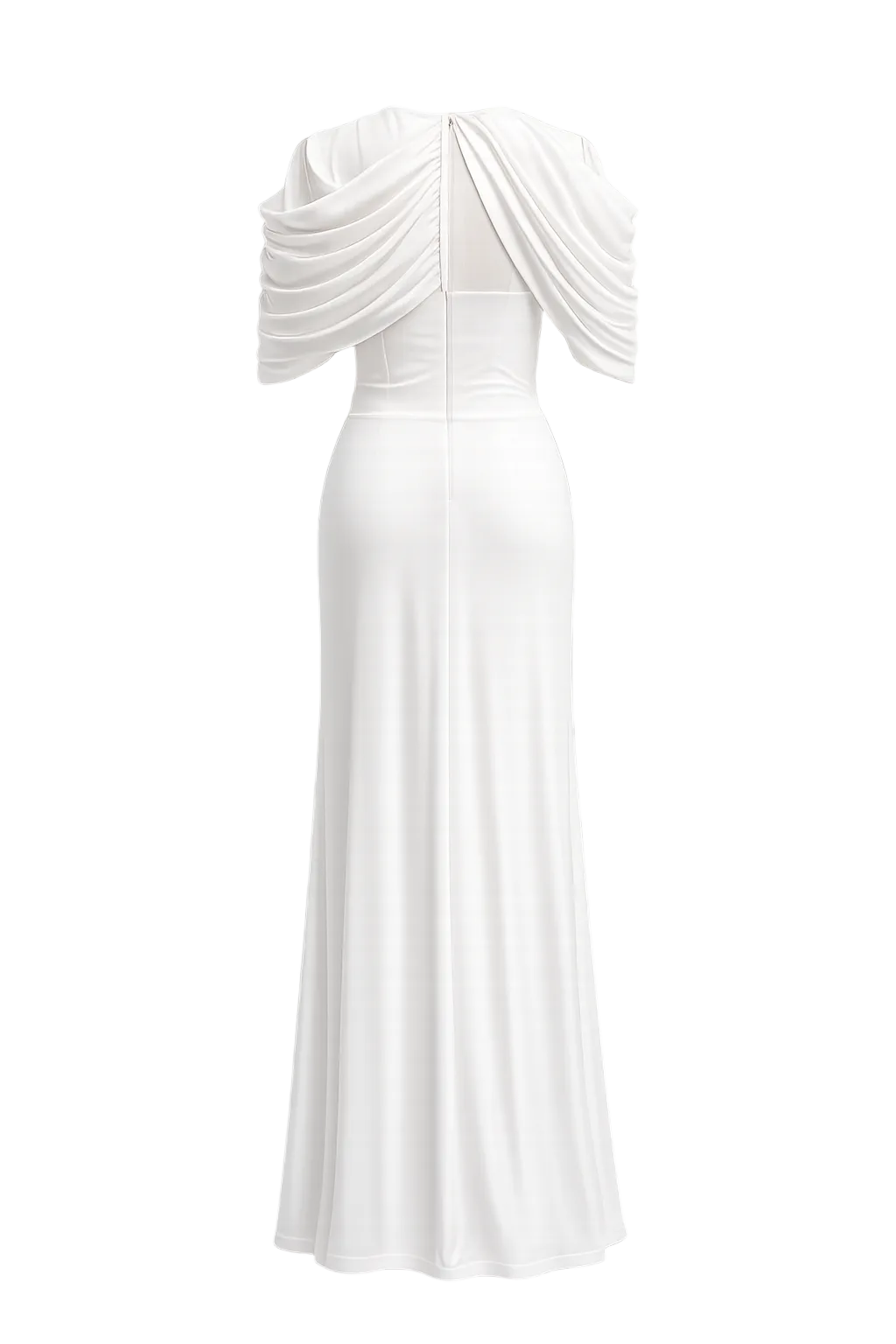Draped One-Shoulder Maxi Dress - Grace