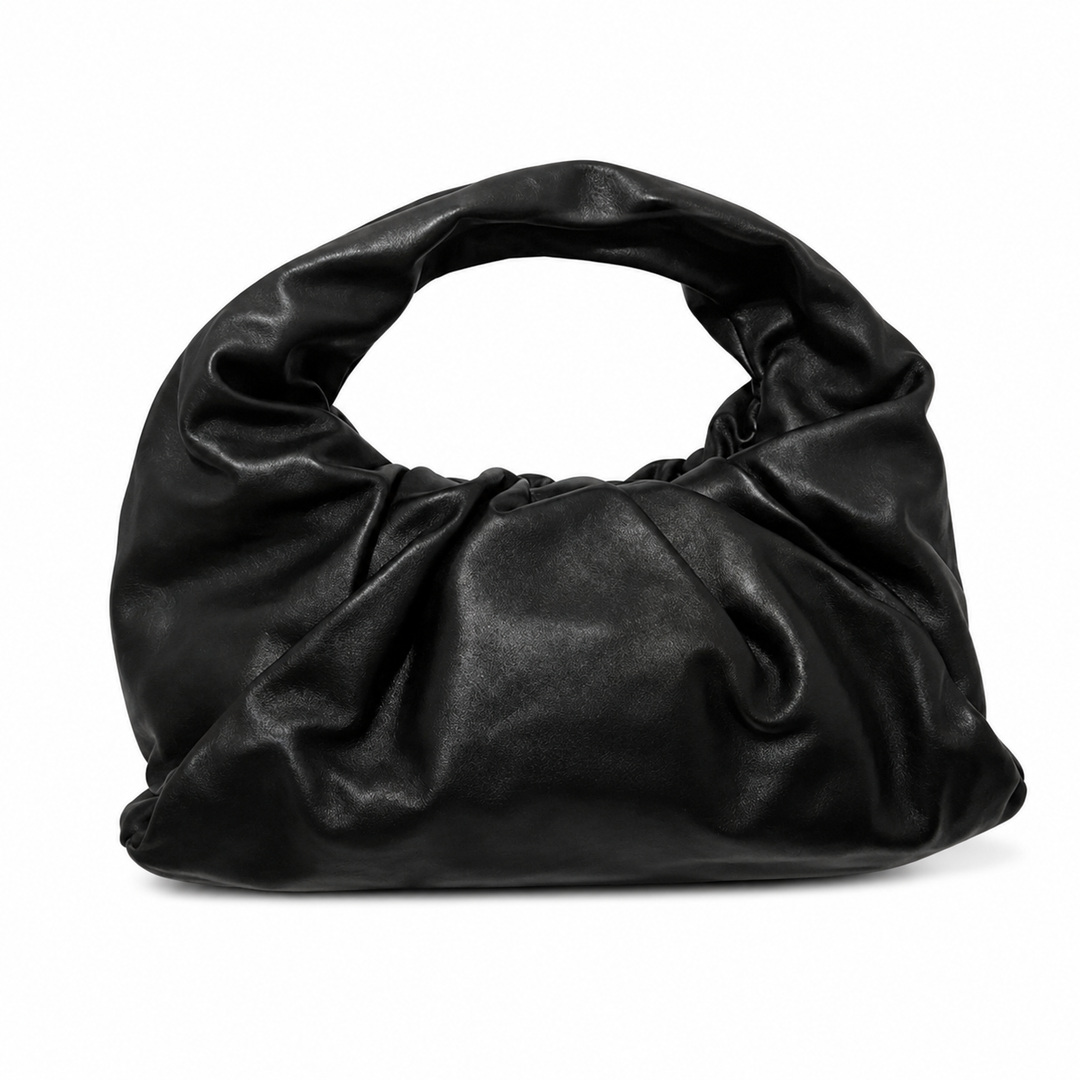 Soft Ruched Hobo Shoulder Bag – TANGERINE