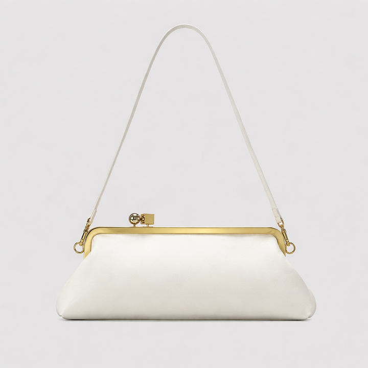 Luxury Gold Frame Clutch Shoulder Bag-TIAMMO