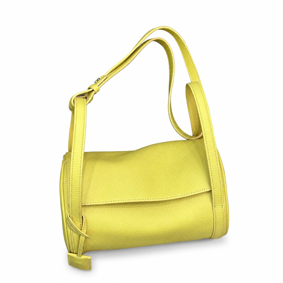 Minimalist Cylindrical Shoulder Bag – COBALT