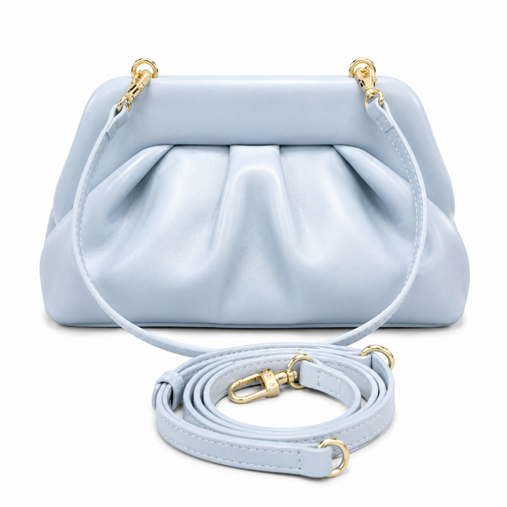 Soft Pleated Crossbody Clutch Bag – NUDELLE