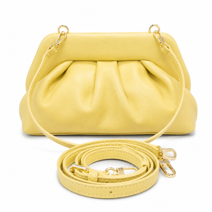 Soft Pleated Crossbody Clutch Bag – NUDELLE
