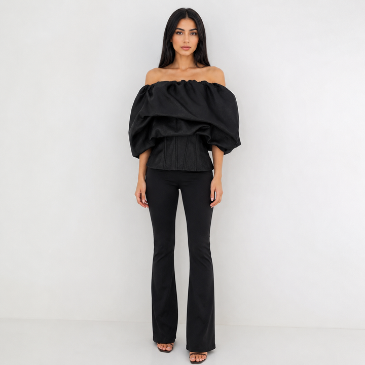 Off-Shoulder Puff Top - Statement