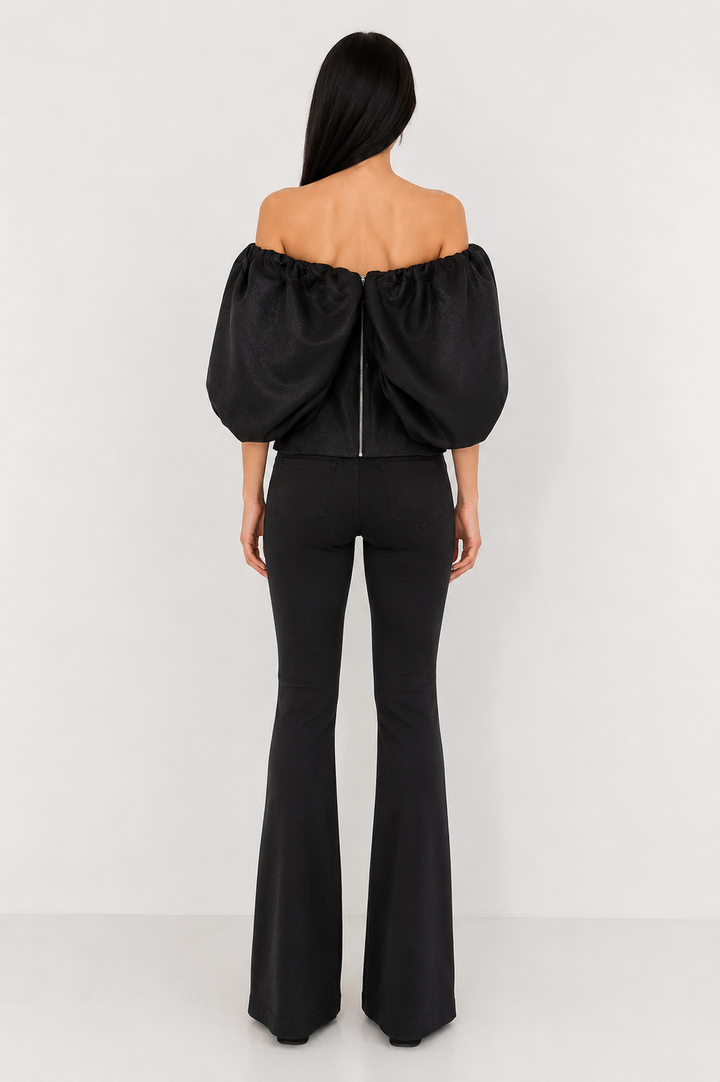 Off-Shoulder Puff Top - Statement