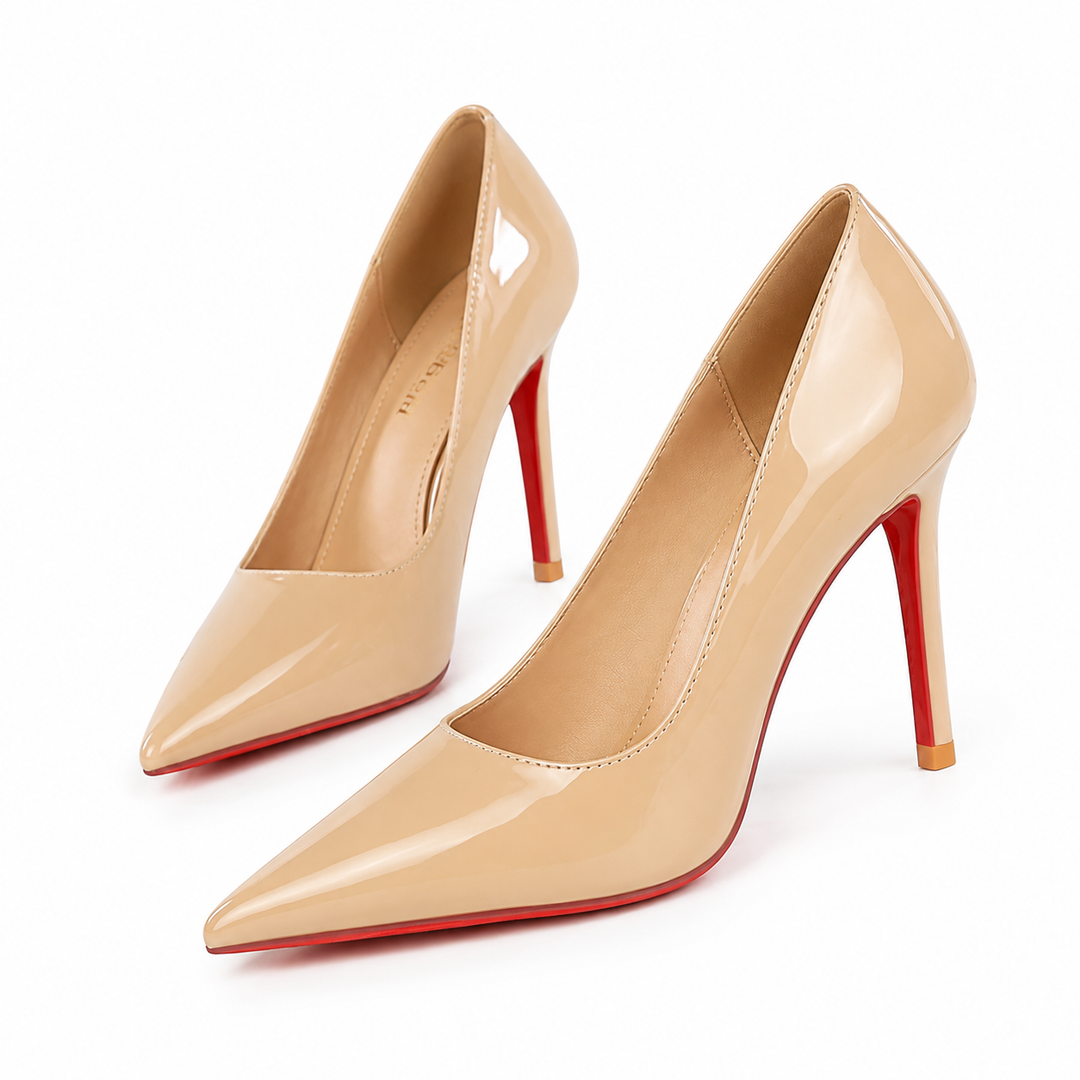 Classic Patent Pointed Toe Stiletto Heels – LUXE