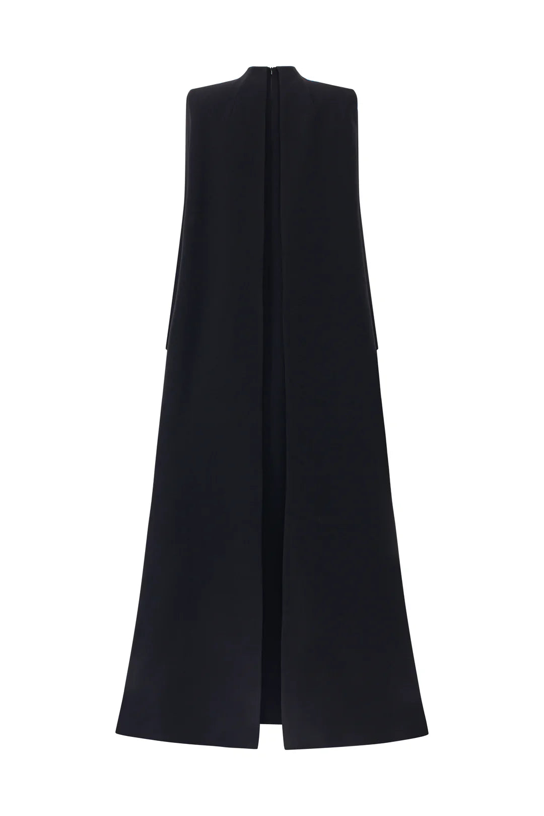 Long-sleeve flared dress with floral embellishment - BLOOM-1