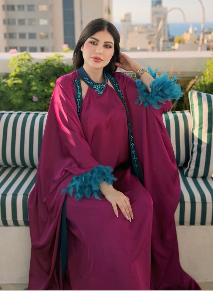 Long Sleeve Maxi Dress with Relaxed Fit – TAMER