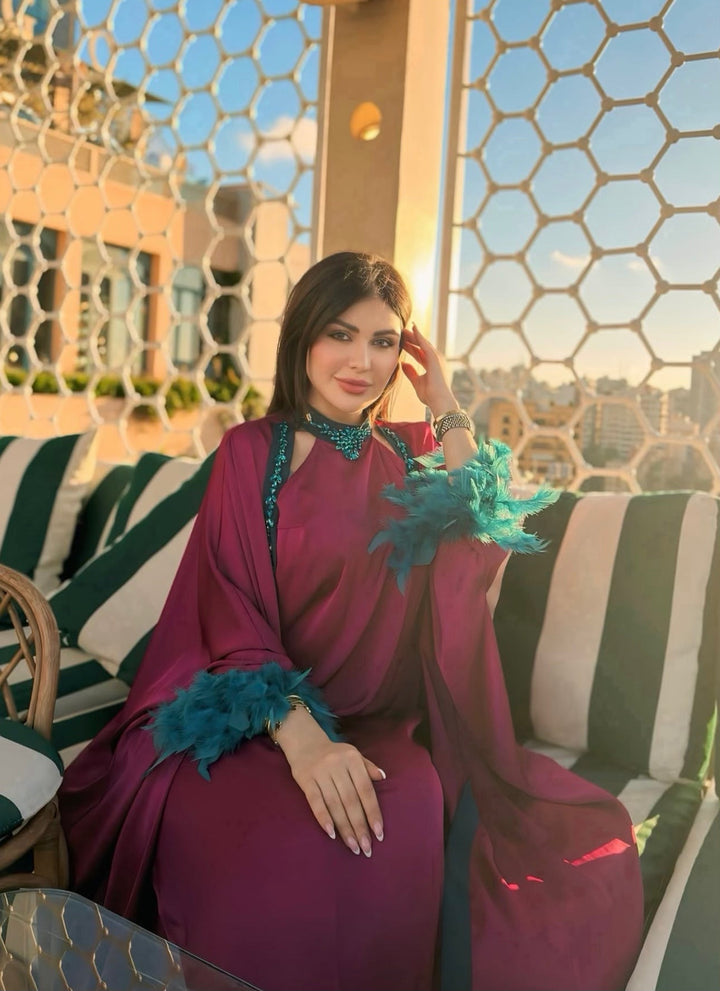 Long Sleeve Maxi Dress with Relaxed Fit – TAMER