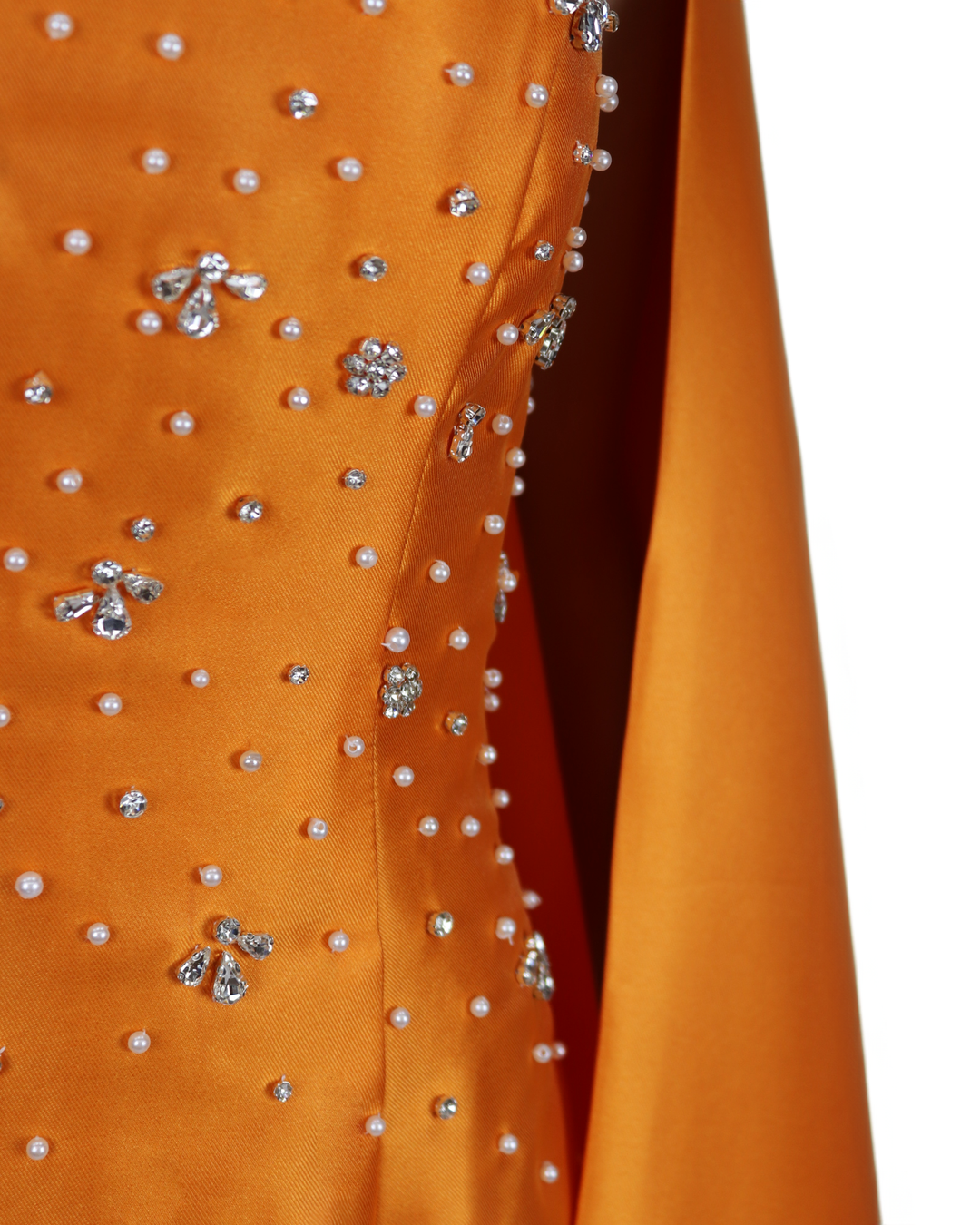 Beaded dress with maxi cape  - ODD-ALASII