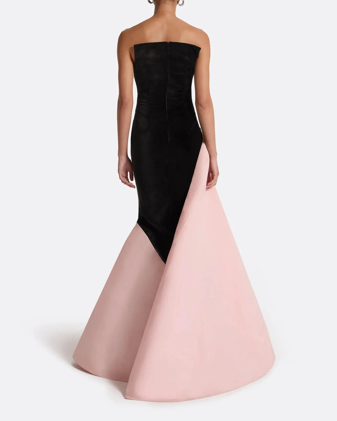 Strapless evening dress with bodice - Lucy-1
