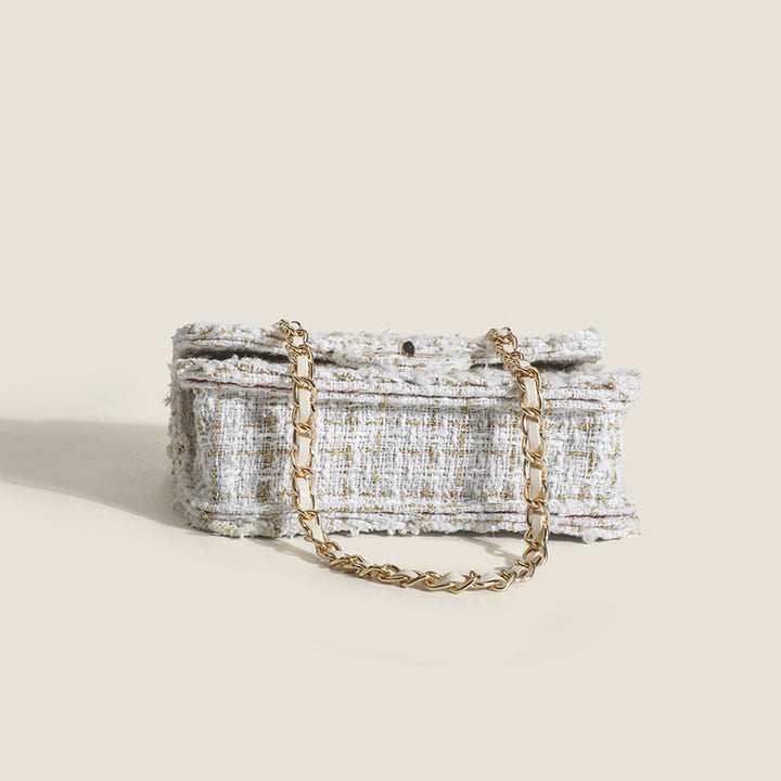 Luxury Tweed Chain Bag - Classic