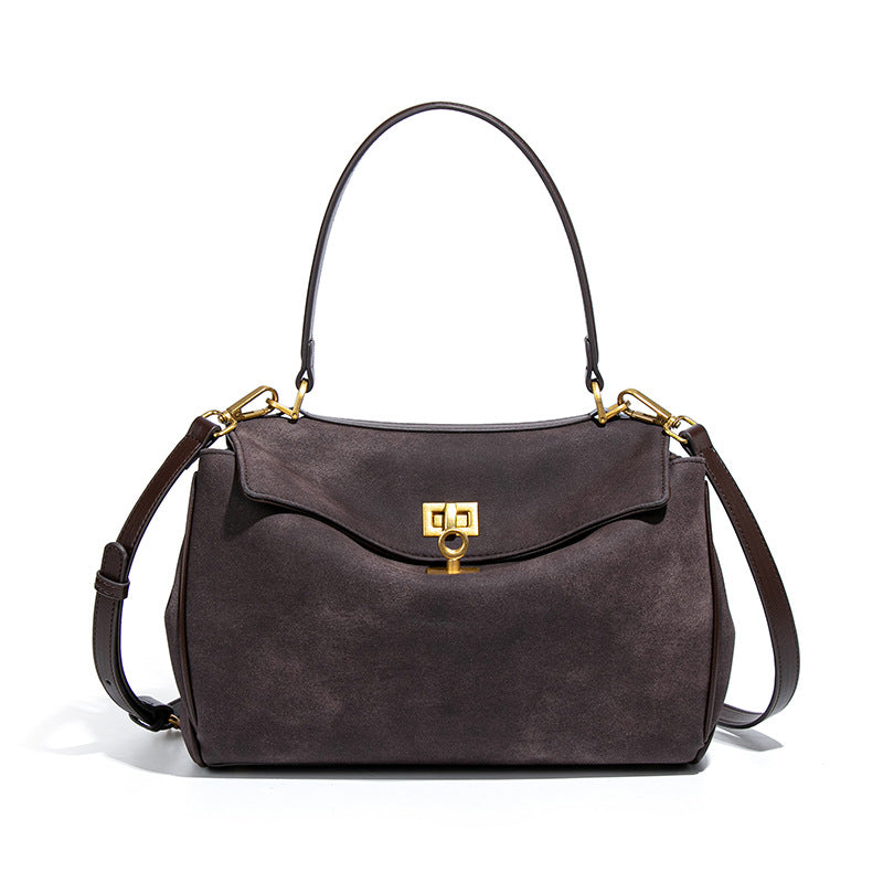 Vintage Luxe Shoulder Bag – CAFÉ