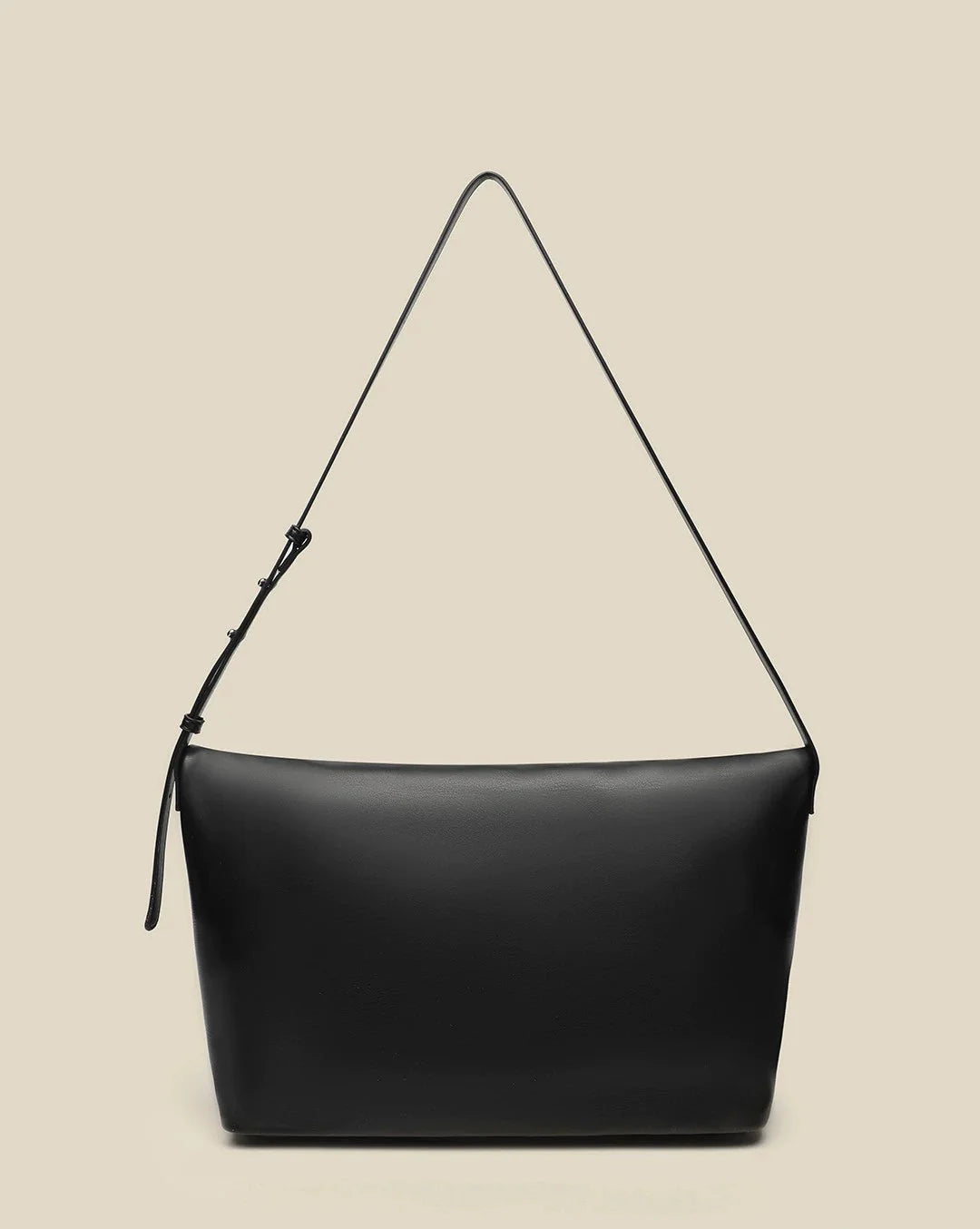 Studded Foldover Shoulder Bag - NOXARA