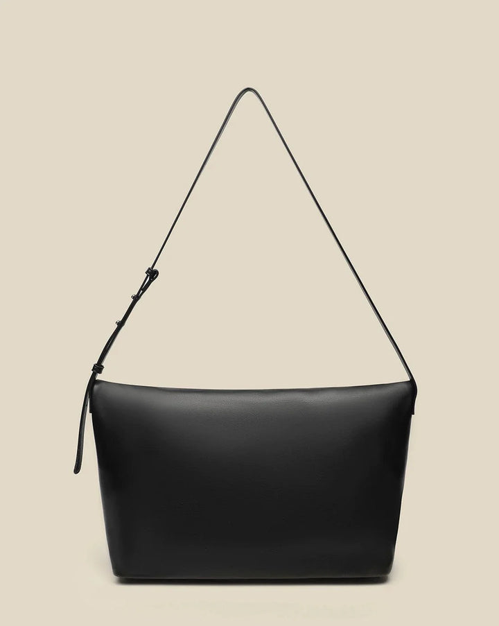 Studded Foldover Shoulder Bag - NOXARA