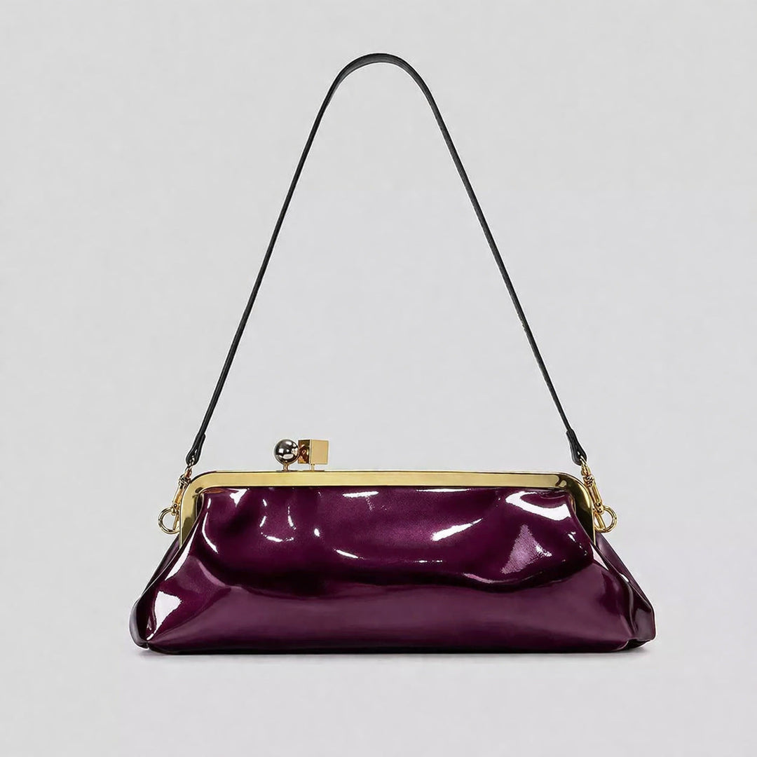Luxury Gold Frame Clutch Shoulder Bag-TIAMMO