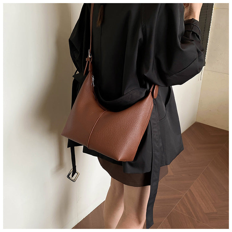 Mini Leather Hobo Shoulder Bag – SIENNA